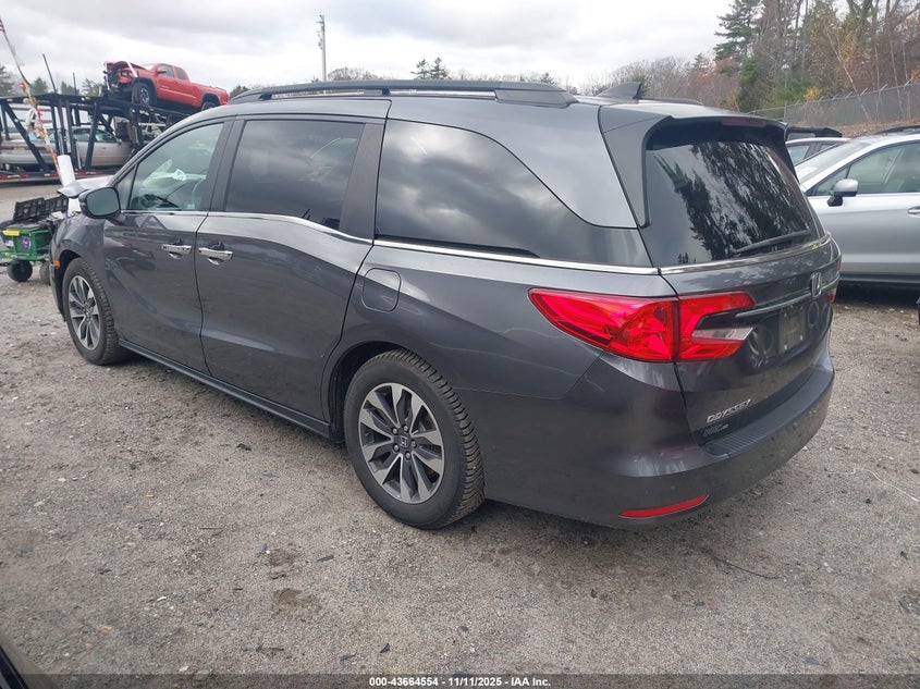 2022 HONDA ODYSSEY EX-L - 5FNRL6H75NB031904