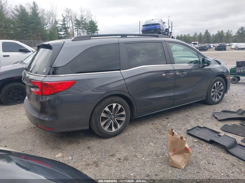 2022 HONDA ODYSSEY EX-L - 5FNRL6H75NB031904