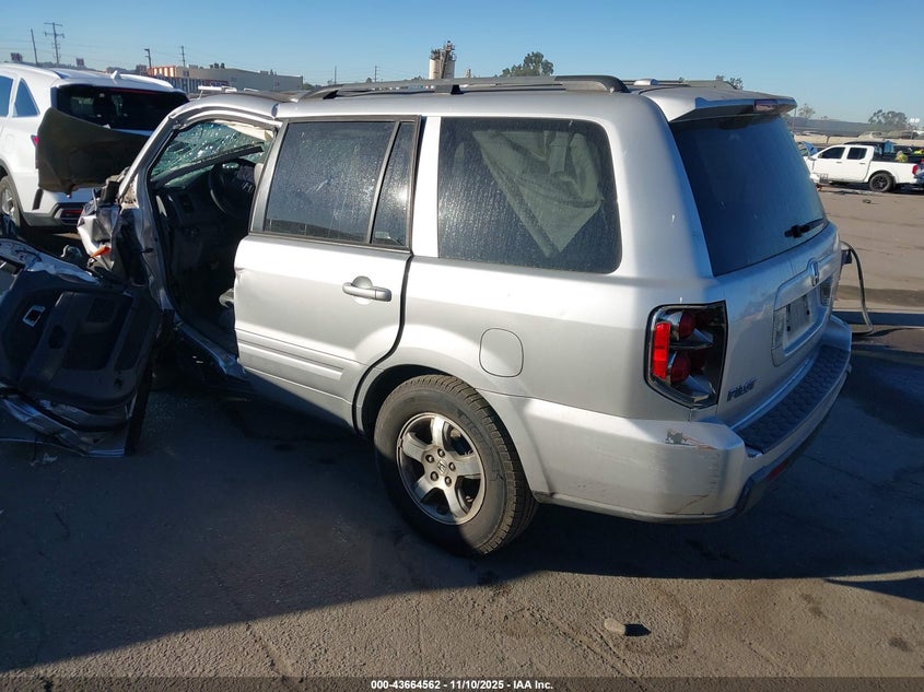 2HKYF18516H507654 2006 HONDA PILOT photo no. 3