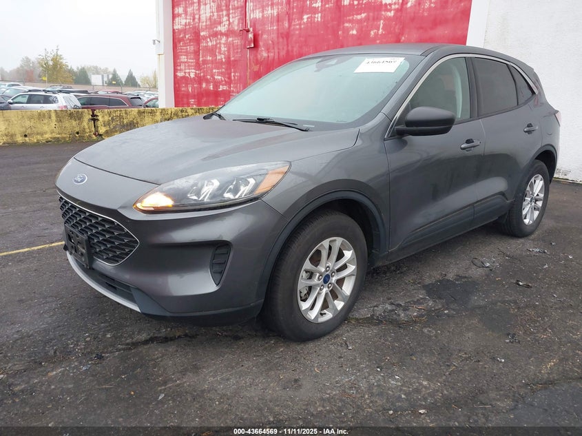 VIN 1FMCU9BZ0NUB08809 2022 FORD ESCAPE SE HYBRID