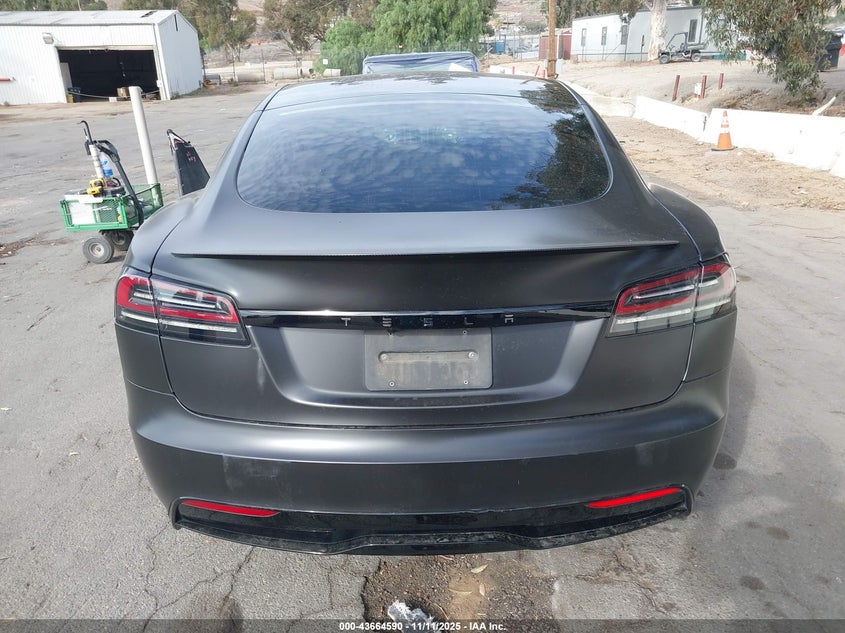 2023 Tesla Model S Plaid Tri Motor All-Wheel Drive VIN: 5YJSA1E61PF516338 Lot: 43664590