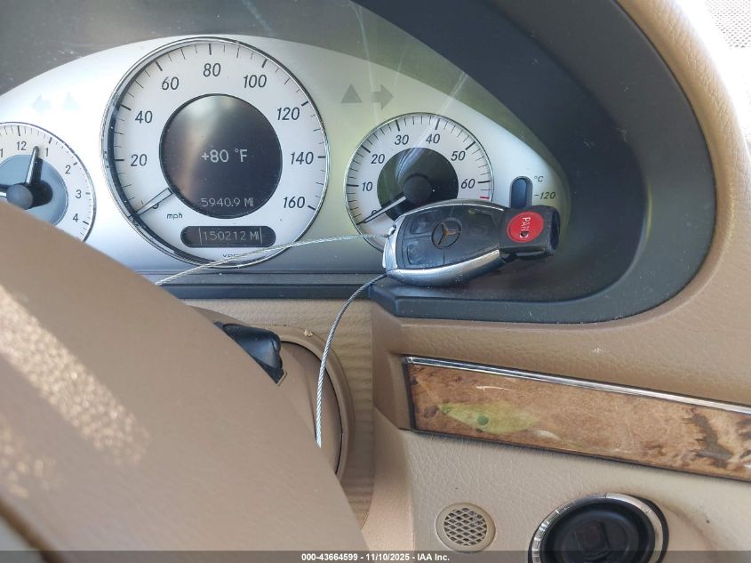 2009 Mercedes-Benz E 350 VIN: WDBUF56X49B418711 Lot: 43664599