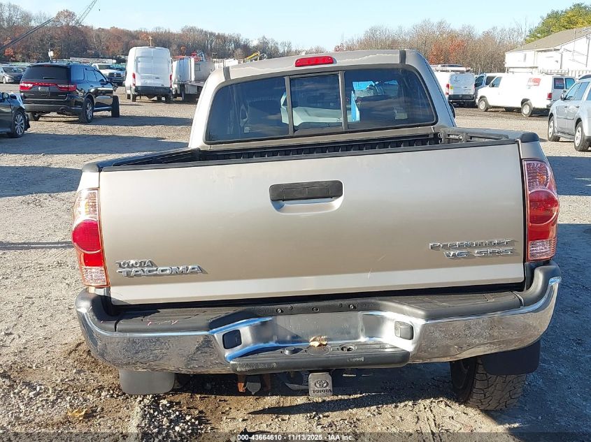 2005 Toyota Tacoma Prerunner V6 VIN: 5TETU62NX5Z082467 Lot: 43664610