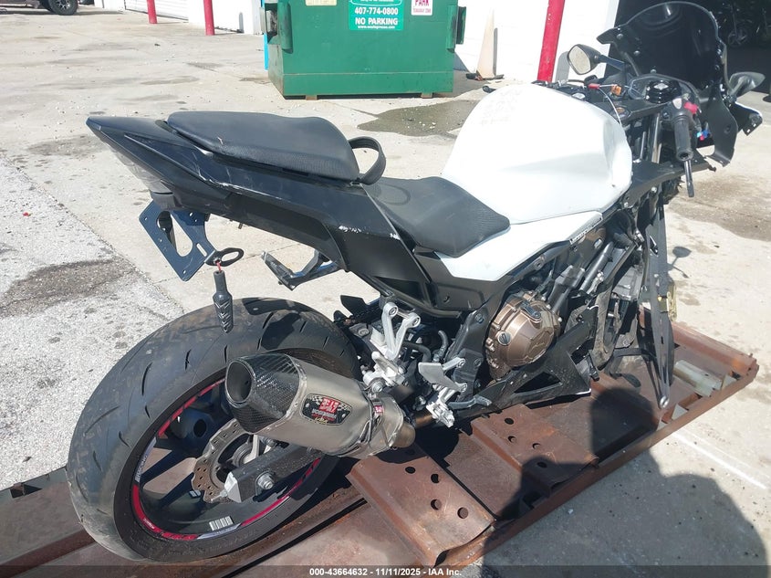 2018 HONDA CBR500 R - MLHPC441XJ5500734