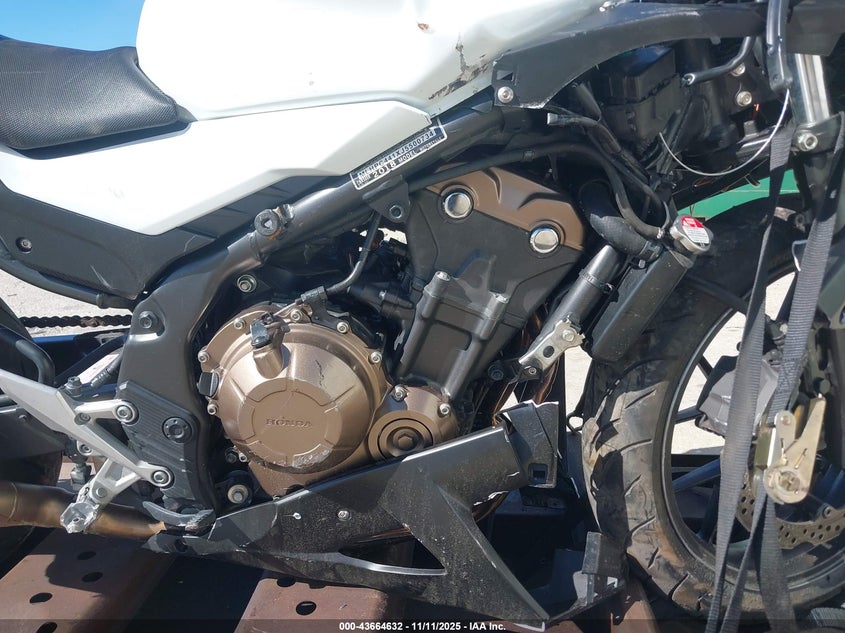 2018 HONDA CBR500 R - MLHPC441XJ5500734