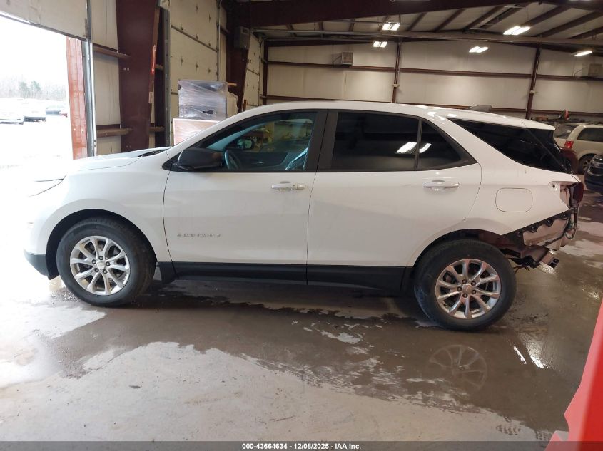 2020 Chevrolet Equinox Fwd Ls VIN: 2GNAXHEV2L6166672 Lot: 43664634