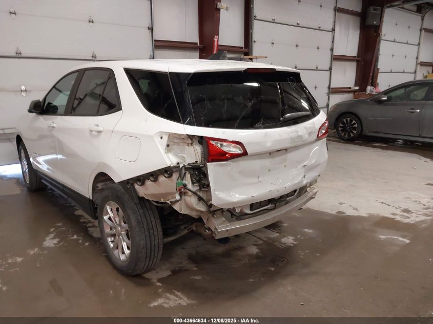2020 Chevrolet Equinox Fwd Ls VIN: 2GNAXHEV2L6166672 Lot: 43664634