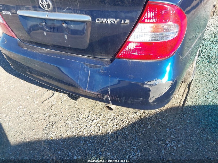 2004 Toyota Camry Le VIN: 4T1BE32K04U295282 Lot: 43664638