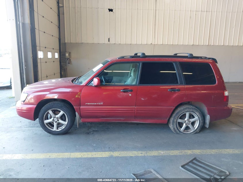 2001 Subaru Forester S VIN: JF1SF656X1G740578 Lot: 43664723