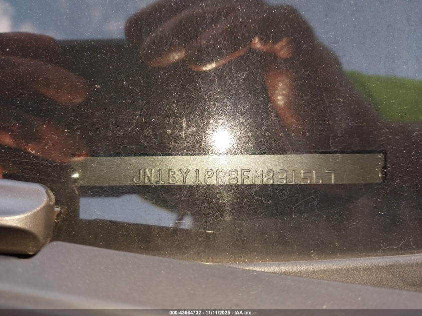 2015 Infiniti Q70L 3.7X VIN: JN1BY1PR8FM831567 Lot: 43664732