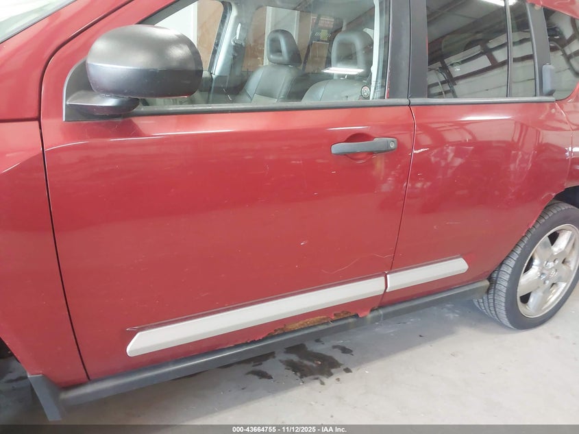 2007 Jeep Compass Limited VIN: 1J8FF57W77D396763 Lot: 43664755