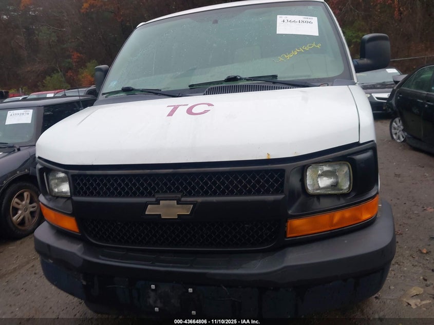 2013 Chevrolet Express 2500 Work Van VIN: 1GCWGFCA3D1121568 Lot: 43664806
