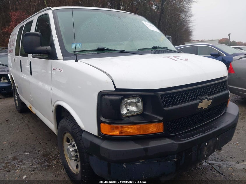2013 CHEVROLET EXPRESS 2500 WORK VAN - 1GCWGFCA3D1121568