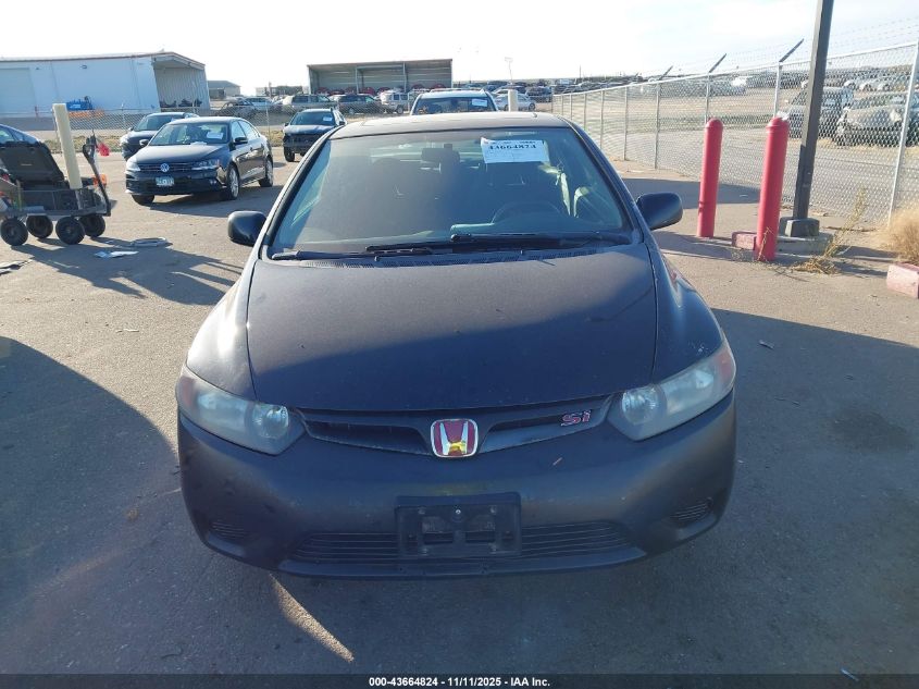2007 Honda Civic Si VIN: 2HGFG21597H711800 Lot: 43664824