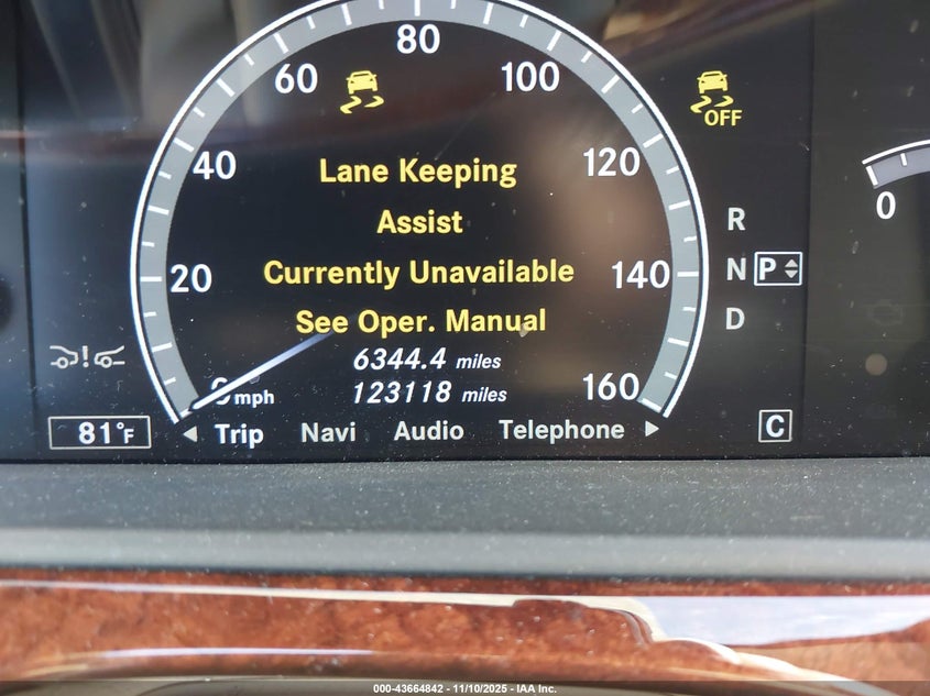 2010 Mercedes-Benz S 550 4Matic VIN: WDDNG8GB2AA335110 Lot: 43664842