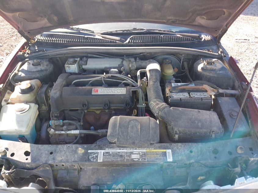 1997 Saturn Sl Sl2 VIN: 1G8ZK5272VZ103359 Lot: 43664850