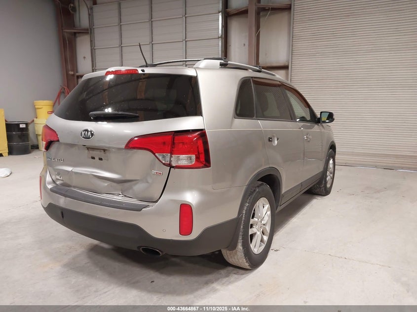 2015 KIA SORENTO LX - 5XYKT3A66FG559009