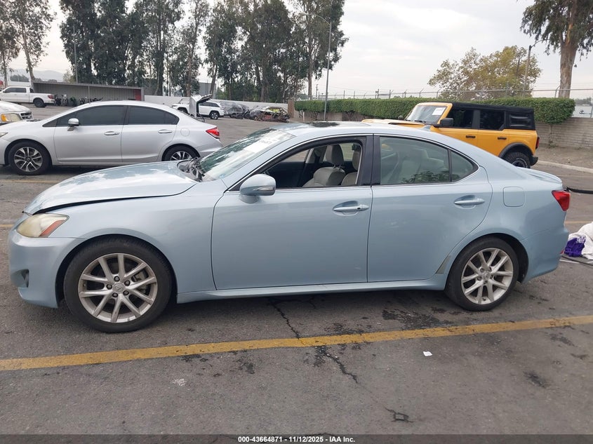 2012 Lexus Is 250 VIN: JTHBF5C29C5162300 Lot: 43664871