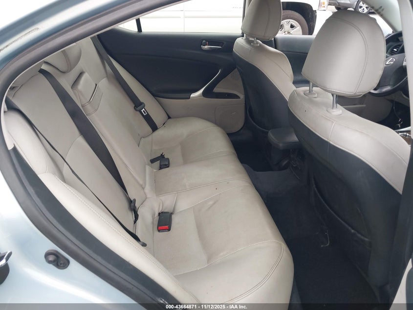 2012 Lexus Is 250 VIN: JTHBF5C29C5162300 Lot: 43664871