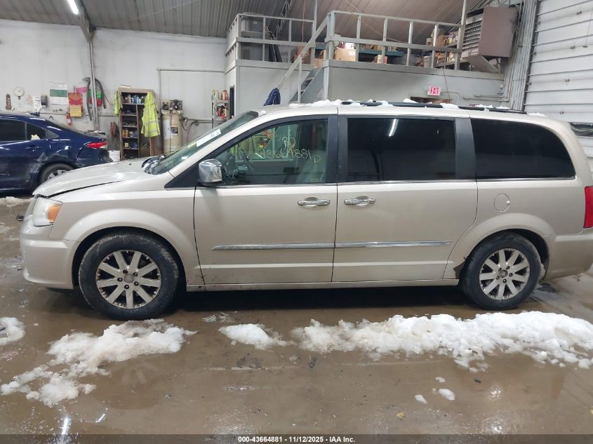 2012 Chrysler Town & Country Touring-L VIN: 2C4RC1CG0CR307322 Lot: 43664881