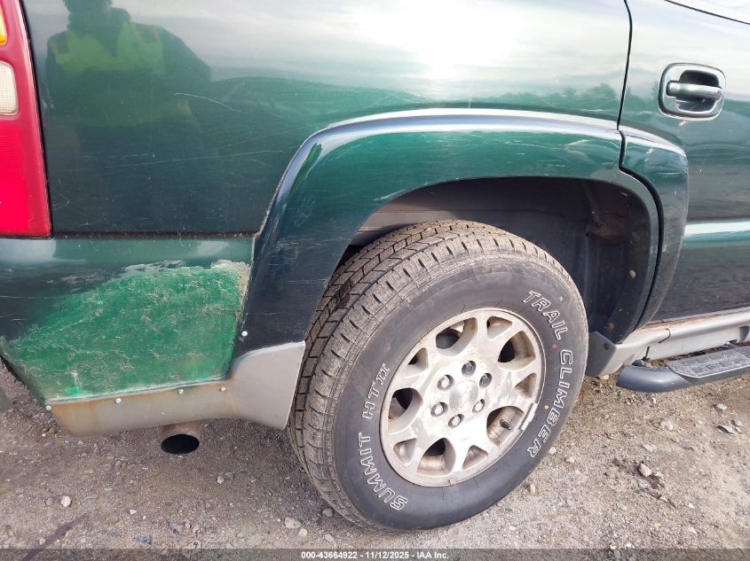 2002 Chevrolet Tahoe Z71 VIN: 1GNEK13Z32R328115 Lot: 43664922