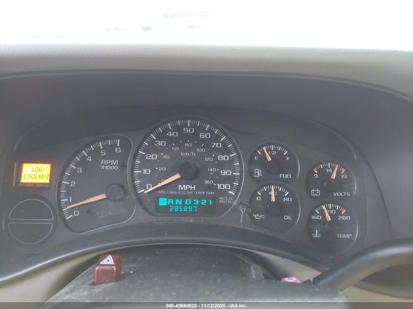 2002 Chevrolet Tahoe Z71 VIN: 1GNEK13Z32R328115 Lot: 43664922