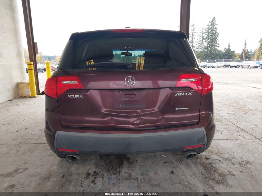 2009 Acura Mdx VIN: 2HNYD282X9H507726 Lot: 43664947