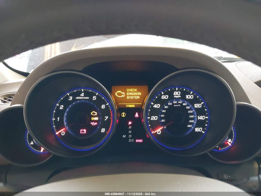 2009 Acura Mdx VIN: 2HNYD282X9H507726 Lot: 43664947