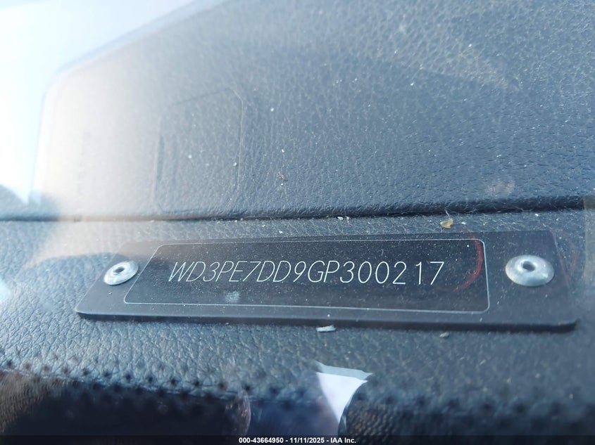 WD3PE7DD9GP300217 2016 MERCEDES-BENZ SPRINTER photo no. 9
