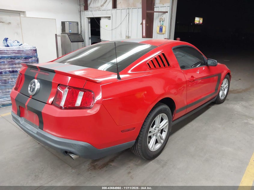 2011 Ford Mustang V6 VIN: 1ZVBP8AM7B5148296 Lot: 43664960