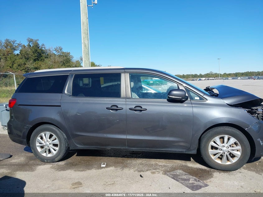 2015 Kia Sedona Lx VIN: KNDMB5C11F6050425 Lot: 43664976