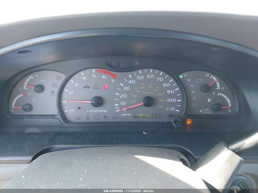 2004 Toyota Sequoia Sr5 V8 VIN: 5TDZT34A14S212329 Lot: 43664990