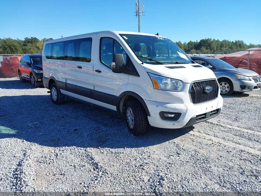 1FBAX2Y82MKA31660 2021 Ford Transit-350 Passenger Van Xlt auction photo 1