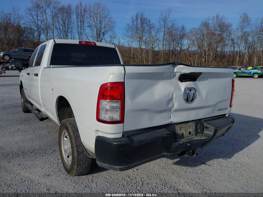 2021 Ram 2500 Tradesman 4X4 8' Box VIN: 3C6UR5HJ6MG512131 Lot: 43665010
