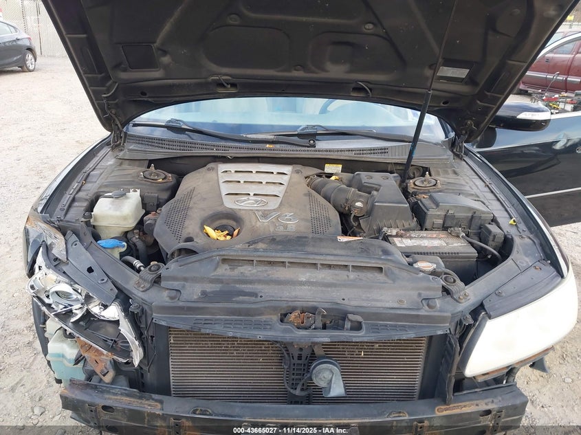 2008 Hyundai Azera Limited VIN: KMHFC46F88A302450 Lot: 43665027