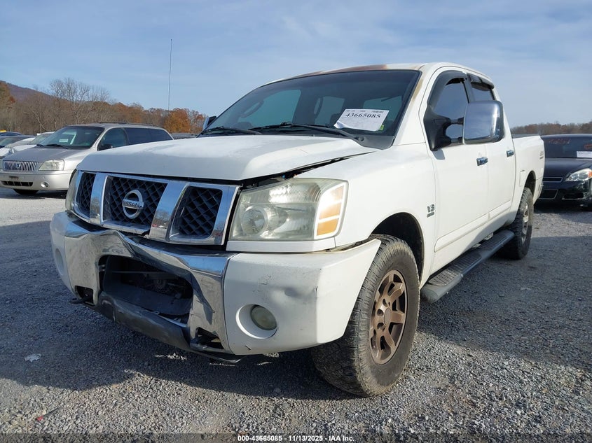 2004 Nissan Titan Le VIN: 1N6AA07B34N583176 Lot: 43665085