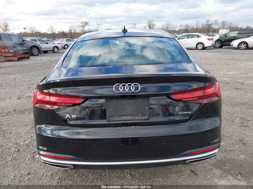 2022 AUDI A5 SPORTBACK PREMIUM 40 TFSI QUATTRO S TRONIC WAUABCF53NA006070