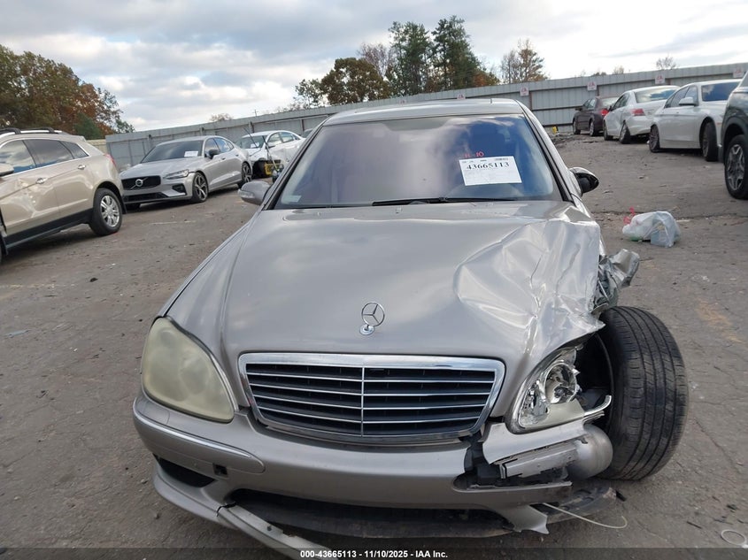 2006 Mercedes-Benz S 430 VIN: WDBNG70J66A480405 Lot: 43665113