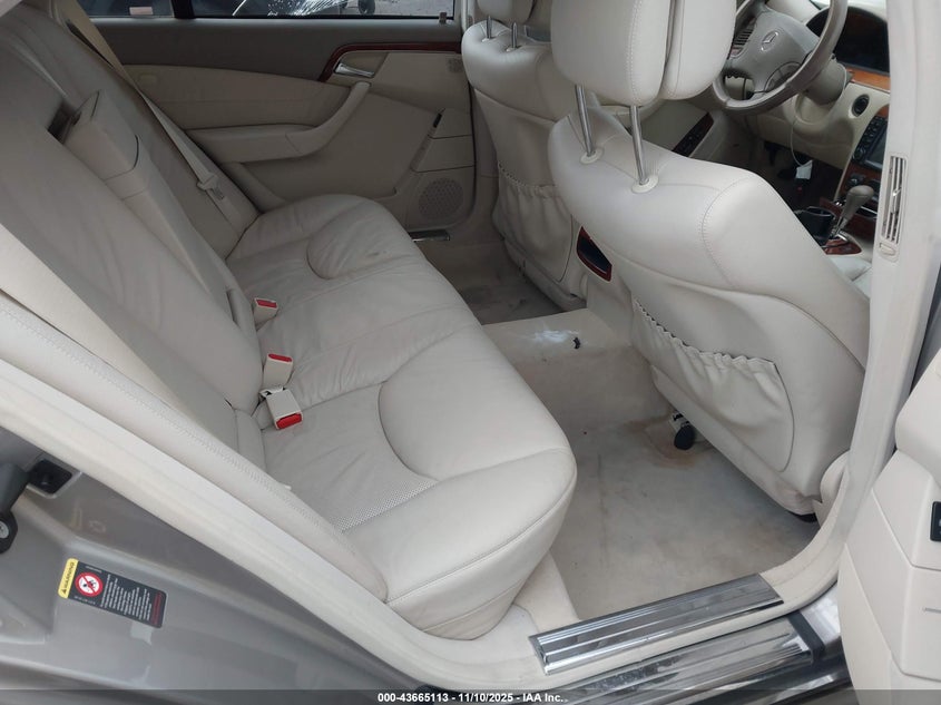 2006 Mercedes-Benz S 430 VIN: WDBNG70J66A480405 Lot: 43665113