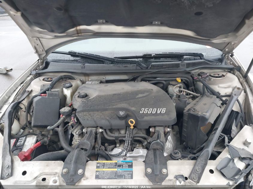 2008 Chevrolet Impala Lt VIN: 2G1WT58K681367529 Lot: 43665114