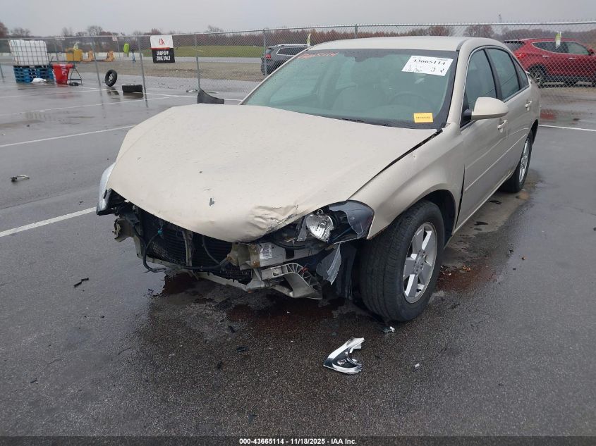 2008 Chevrolet Impala Lt VIN: 2G1WT58K681367529 Lot: 43665114