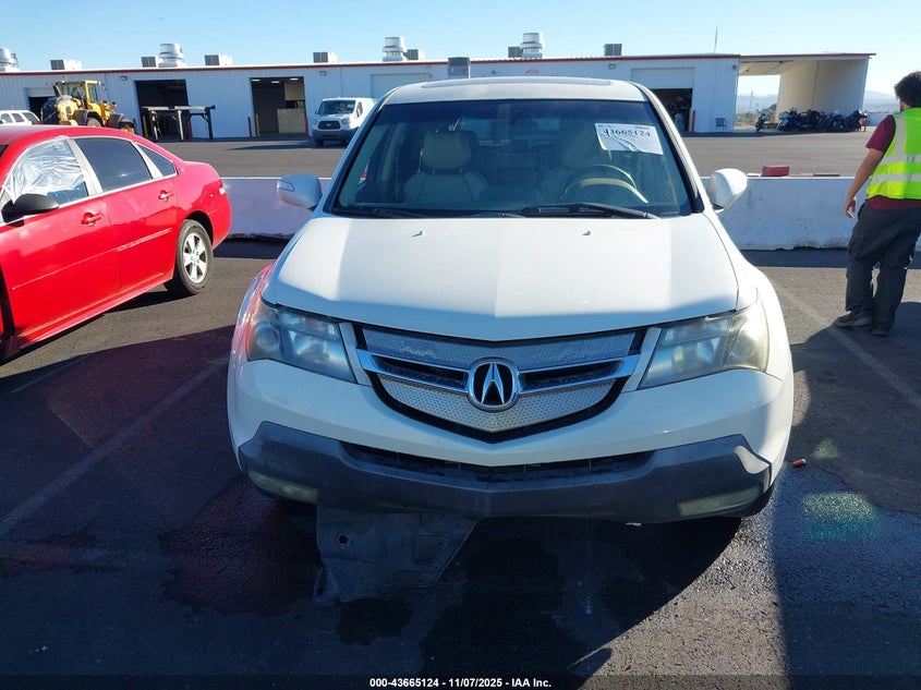 2007 Acura Mdx Technology Package VIN: 2HNYD28397H529996 Lot: 43665124