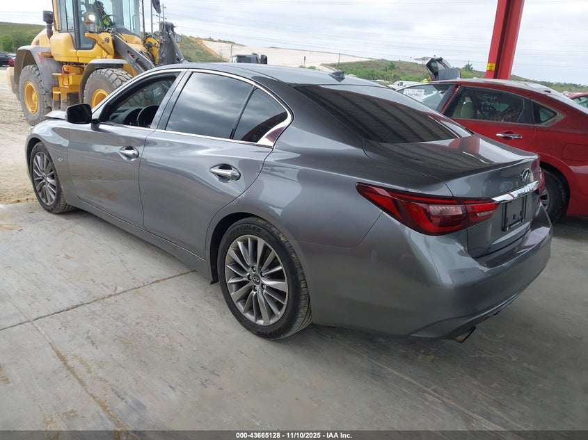 2018 Infiniti Q50 3.0T Luxe VIN: JN1EV7AP6JM351536 Lot: 43665128