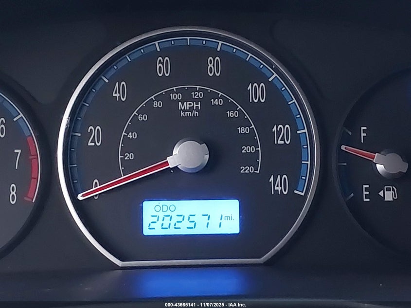 2008 Hyundai Santa Fe Gls VIN: 5NMSG13D98H214554 Lot: 43665141