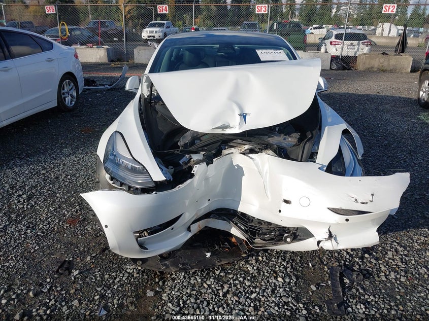 2019 Tesla Model 3 Long Range/Performance VIN: 5YJ3E1EB4KF211771 Lot: 43665150