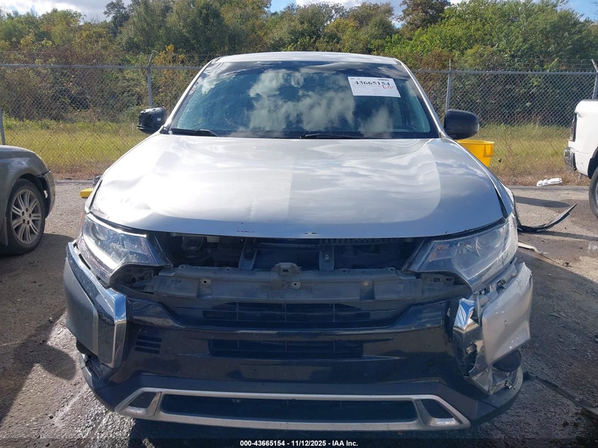 2019 Mitsubishi Outlander Es VIN: JA4AD2A34KZ018667 Lot: 43665154