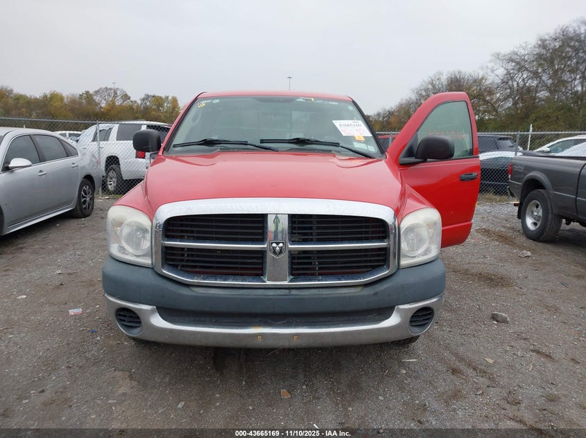 2008 Dodge Ram 1500 St/Sxt VIN: 1D7HA18K28J206511 Lot: 43665169
