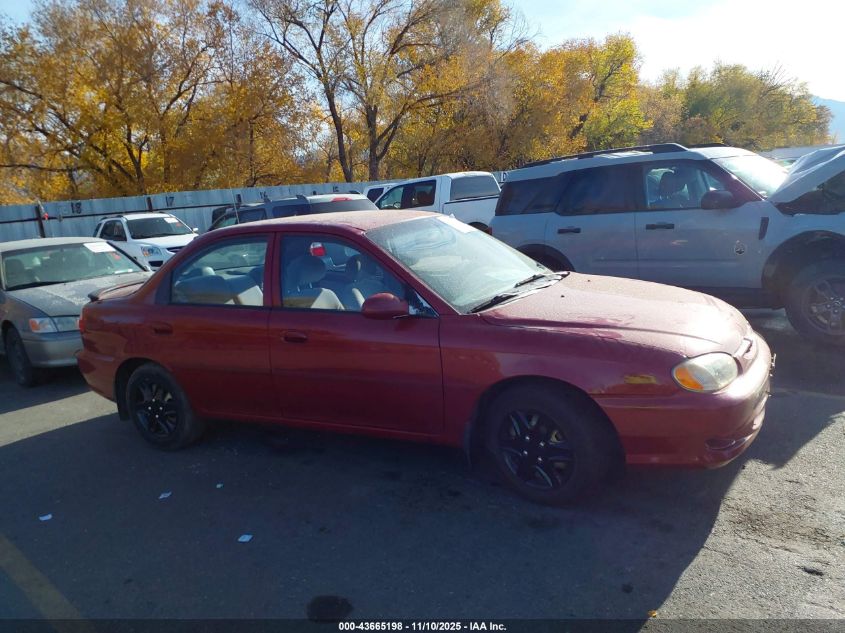 1998 Kia Sephia Ls VIN: KNAFB121XW5721189 Lot: 43665198