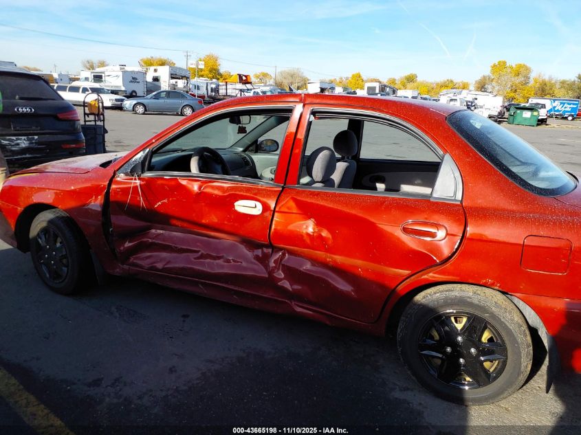 1998 Kia Sephia Ls VIN: KNAFB121XW5721189 Lot: 43665198