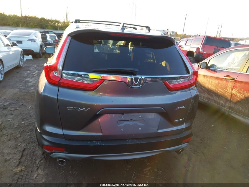 2018 Honda Cr-V Touring VIN: 7FARW2H98JE000842 Lot: 43665228